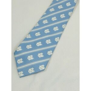 University of North Carolina Tie UNC Larson Sports Baby Blue White